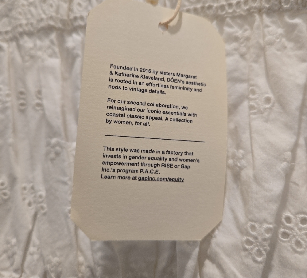 GAP White Lace Midi Dress - Picture 7 of 13